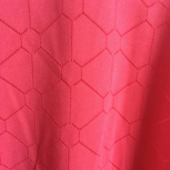 Fairways  Women's Performance Polyester Sleeveless Polo Shirt Pink Sz XL - Picture 4 of 4